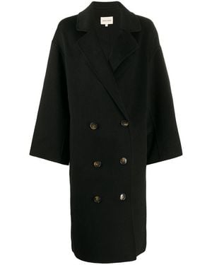 Loulou Studio Borneo Coat - Black