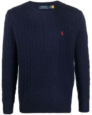 Polo Ralph Lauren Long Sleeve Pullover - Blue