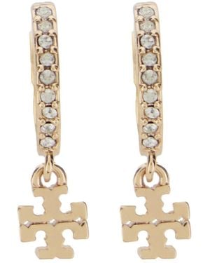 Tory Burch "Eleanor" Earrings - Metallic