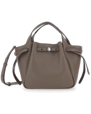 Tory Burch Romy Small Tote - Gray