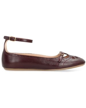 Chloé Misty Ballet Flats - Brown