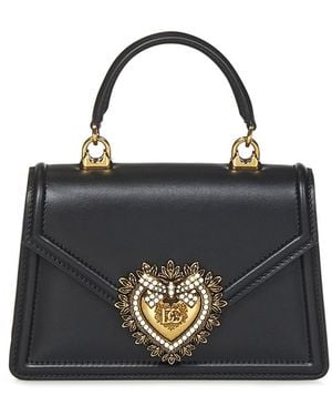 Dolce & Gabbana Small Devotion Tote - Black