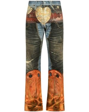 Acne Studios '2010' Cotton Jeans - Grey