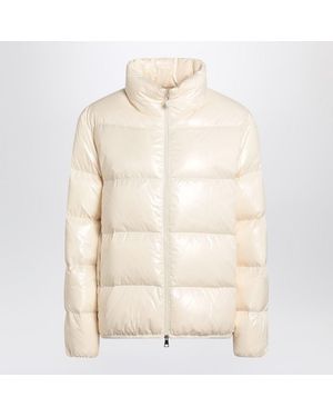 Moncler Abbadia Puffer Jacket - Natural