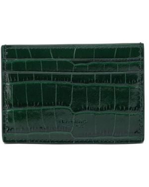 Tom Ford "Exotic Line" Card Holder - Green