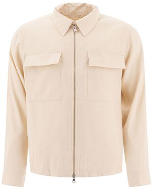 NN07 "Alban" Overshirt - Natural