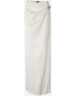 【関税&送料込】Tom Ford Maxi Wrap Skirt With Belt WRAP MAXI SKIRT WITH LEATHER BELT | Tom Ford Fashion