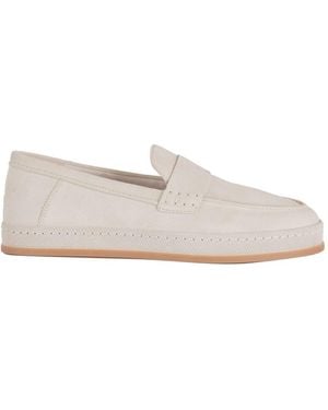 Hogan Mocassin - White