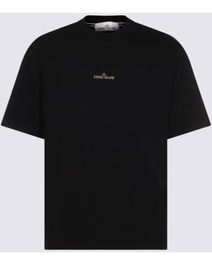 Stone Island T-Shirt E Polo Nero - Black