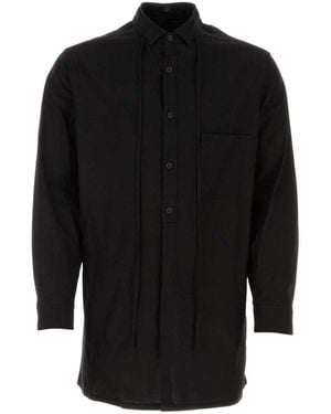 Yohji Yamamoto Shirts - Black