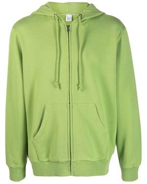 Winnie New York Classic Zip Up Hoodie Clothing - Green