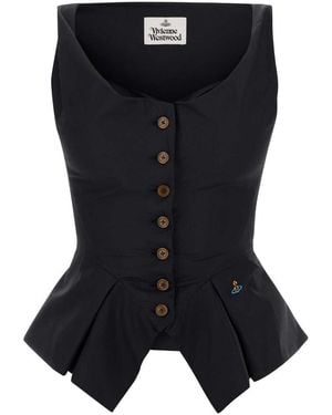 Vivienne Westwood Jackets And Vests - Black