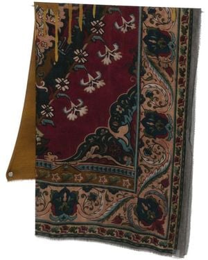 Faliero Sarti Carpet Print Stole - Brown