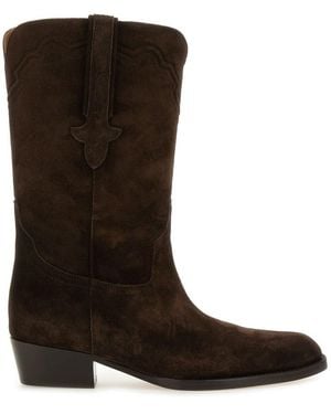 Paris Texas Hilda" Boot - Brown