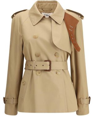 Chloé Coats - Natural