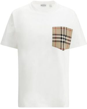 Burberry T-Shirts - White