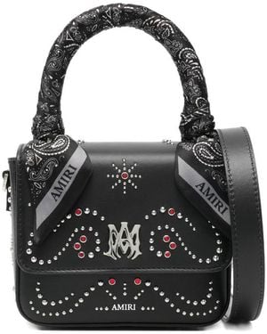 Amiri Tote Bags - Black