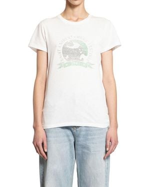 Saint Laurent T-shirts & Tank Tops - White