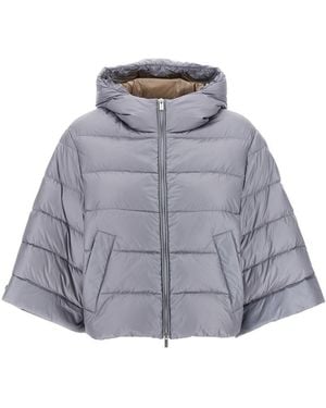 Peserico Cape Down Jacket - Gray