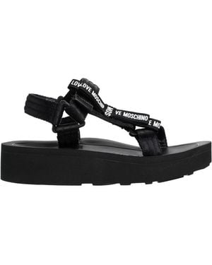 Love Moschino Sandals - Black