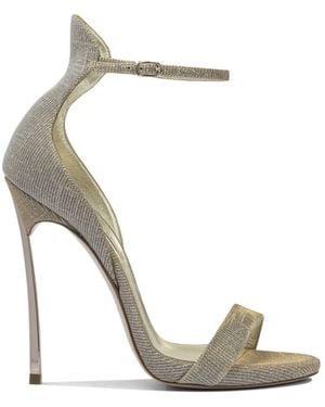 Casadei "Cappa Blade" Sandals - Metallic