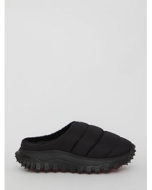 Moncler Genius Trailgrip Après Mules - Black