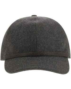 Brunello Cucinelli Hats - Grey