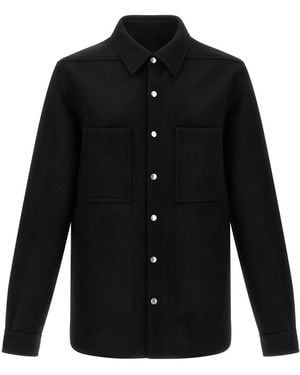 Rick Owens 'outershirt' Overshirt - Black