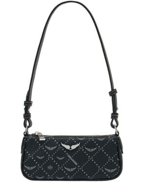 Zadig & Voltaire Z Pocket Shoulder Bag - Black