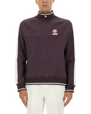CASABLANCA "Laurel" Sweatshirt - Purple