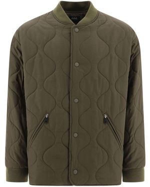 A.P.C. Coats & Jackets - Green