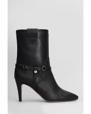 The Seller High Heels Ankle Boots - Black