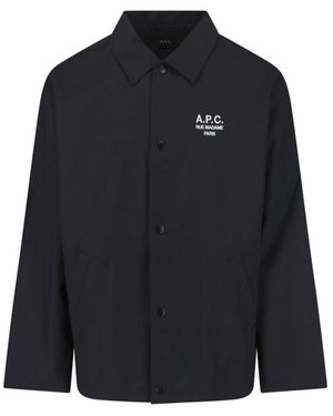 A.P.C. Jackets - Blue