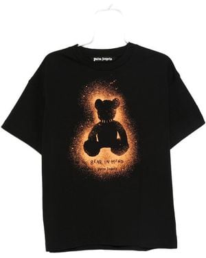 Palm Angels T-Shirts - Black