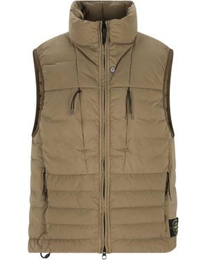 Stone Island Jackets - Natural