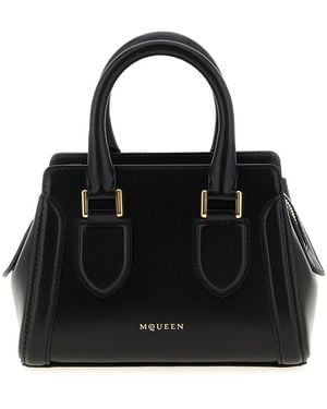 McQueen 'Birdee' Mini Handbag - Black