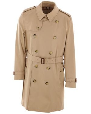 Burberry Coats - Natural