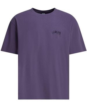 Stussy T-Shirts - Purple