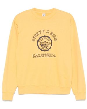 Sporty & Rich Sweaters - Yellow