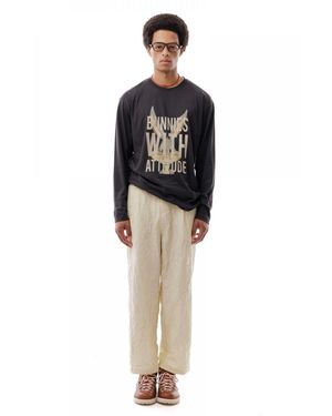 LC23 Bunnies Longsleeve Tshirt Clothing - Black