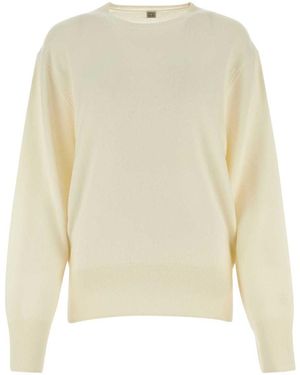 TOTEME Ivory Cashmere Jumper - White