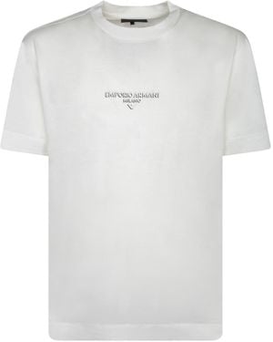 Emporio Armani T-Shirts - White