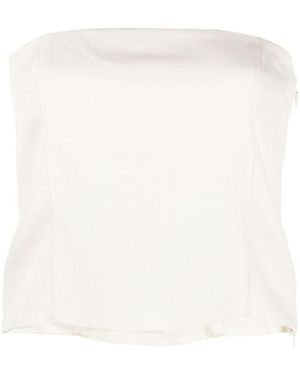 GAUGE81 売れ筋商品|||ゲージ81 Tシャツ トップス レディース Tops White GAUGE81 ゲージ81 Tシャツ トップス 乱れ レディース Tops White