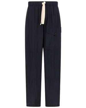 Dries Van Noten 'Pannoch' Trousers - Blue