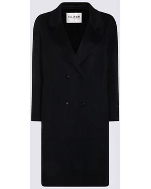 Kujten Cashmere Coat - Black
