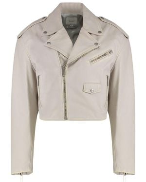 Halfboy Leather Jacket - Natural