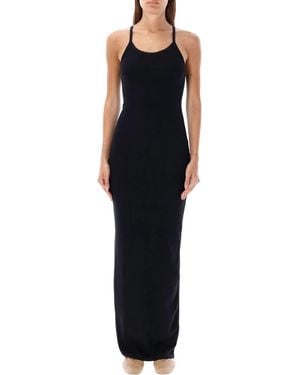 ÉTERNE Long Tank Dress - Black