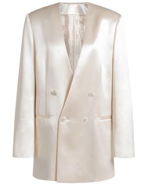 Alberta Ferretti Jacket - White