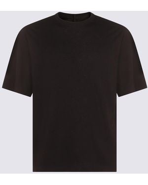 Rick Owens T-Shirt E Polo Nero - Black