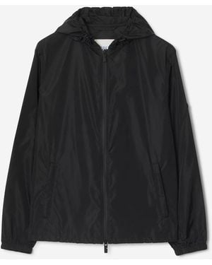 Burberry Technical Printed Jacket - Black